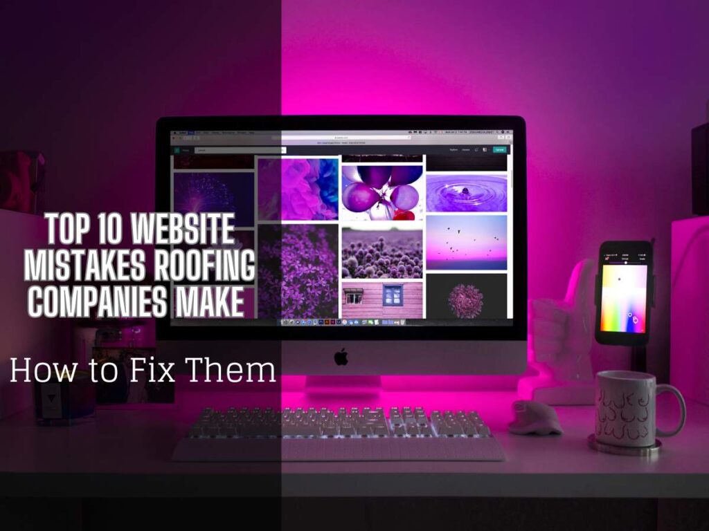 Top 10 Website Mistakes Roofing Companies Make (And How to Fix Them)